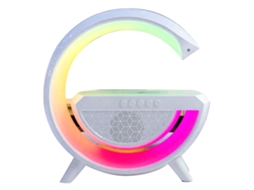 Caixa de Som Bluetooth EOOCOO (luz Ambiente Colorida, Carregamento Sem Fio)