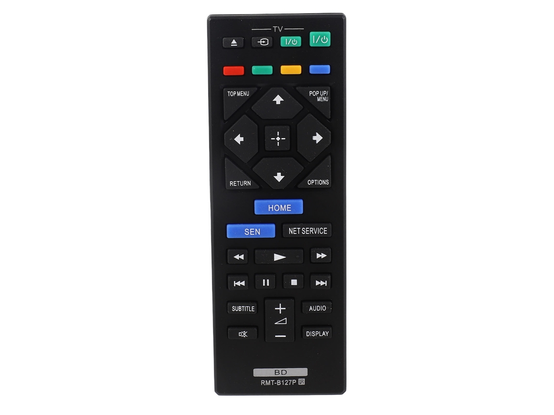 Controle Remoto Para Blu Ray Rmt-b127p Bdp S3200 S4200 S5200 Substituto