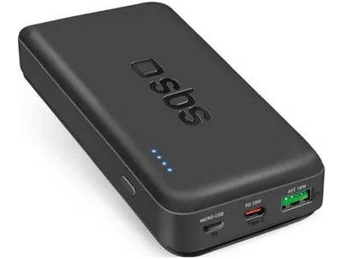 Powerbank SBS (PD - 20.000 mAh - 20W - Preto)