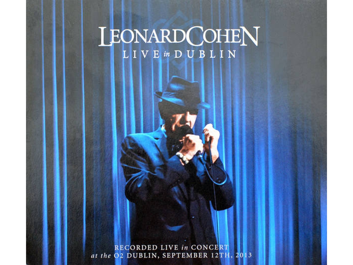 CD/DVD Leonard Cohen Live in Dublin (3 + 1)