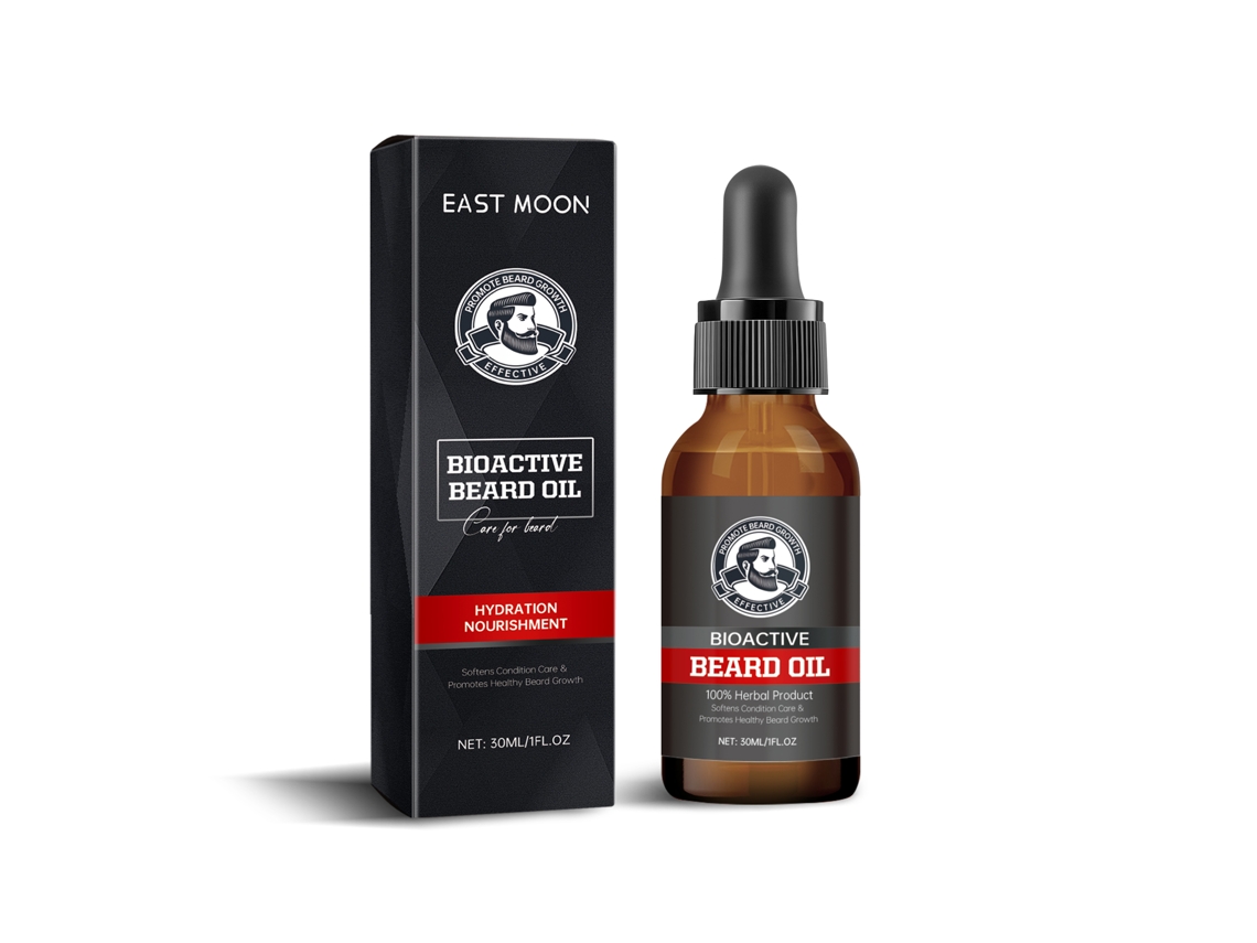 Óleo Natural LAXISCREED para Barba Mais Rápida e Forte
