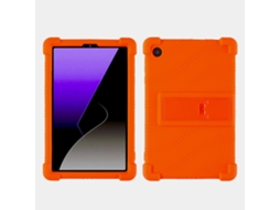 Capa Protetora E Capa De Borracha Macia Para Tablet Samsung Sm A11 De 8,7 Polegadas Sm X135g Cor Laranja Yunzii (conjunto De 4 Peças)
