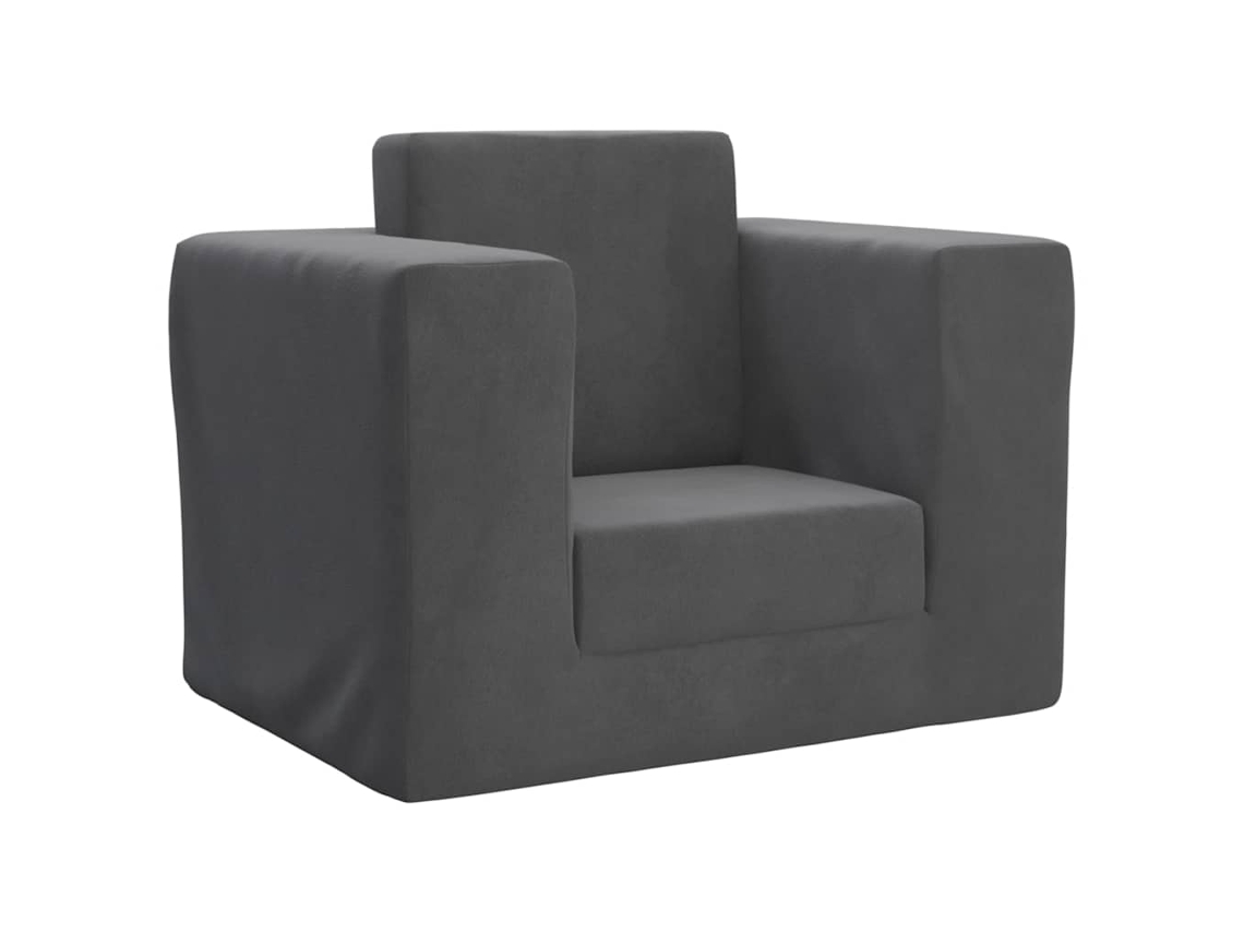 Sofá-cama Infantil Vidaxl Antracite