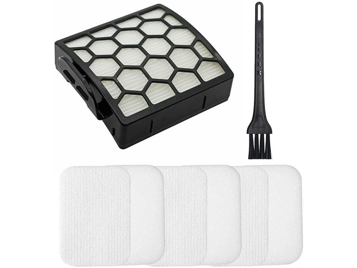 Kit De Filtros Para Aspirador Pó Shark Pet Plus Nv251 Nv255 Zu62