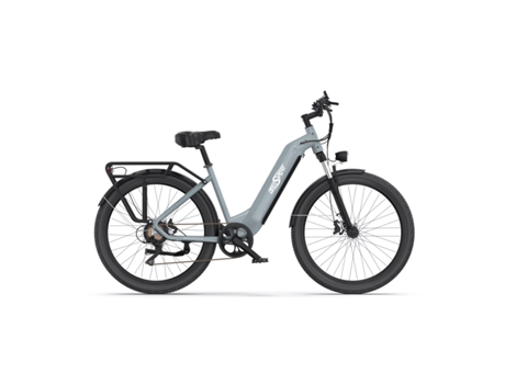 Bicicleta Eléctrica ONESPORT Ot05 Azul Cinzento 250W Motor 36V18.2Ah Velocidade Máxima 25Km/H