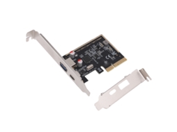 Placa Pcie Para Usb 3.2 Gen 1 Com 2 Portas Tipo C/a, 5gbps, Placa De Expansão Pci Express Para Desktop