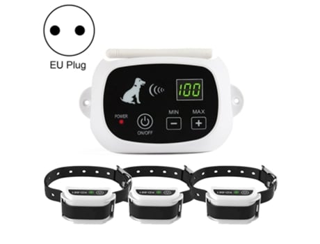 Coleira de choque KD-661 500m elétrica sem fio para cães de estimação para animais de estimação, especificação para três cães