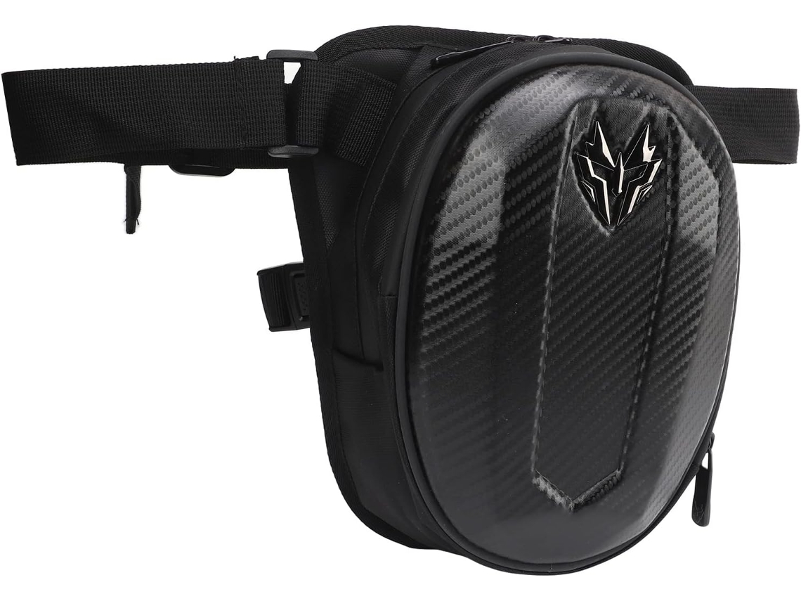 Bolsa De Cintura Rígida Para Motociclista, Bolsa De Perna Resistente À Água Com Acolchoamento Espesso E Respirável.