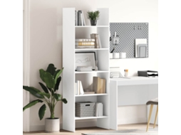 Vidaxl Estante 60x35x180 Cm Contraplacado Branco