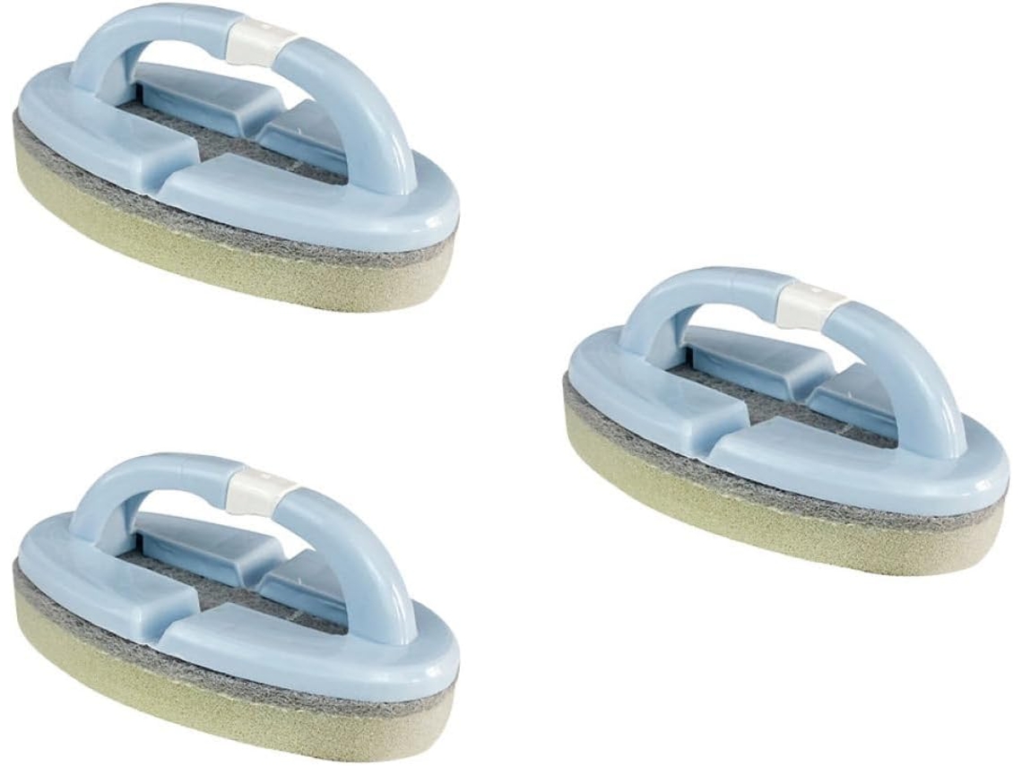 Escova Dobrável Para Limpeza De Piscinas Com Esponja Espessa E Cabo