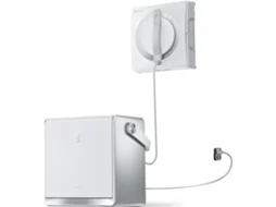 Robot Limpa Vidros Ecovacs W2 Pro Omni, Inteligente Sem Fios, Estação Tudo-em-1, Navegação Ai, Pulverização Dupla, Sistema Anti-queda