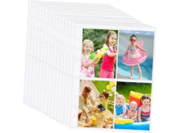 Magiclulu 50 Peças Pochettes Pour Cartes À Collectionner Pages De Classeur Proteções Transparentes Pour Cartes