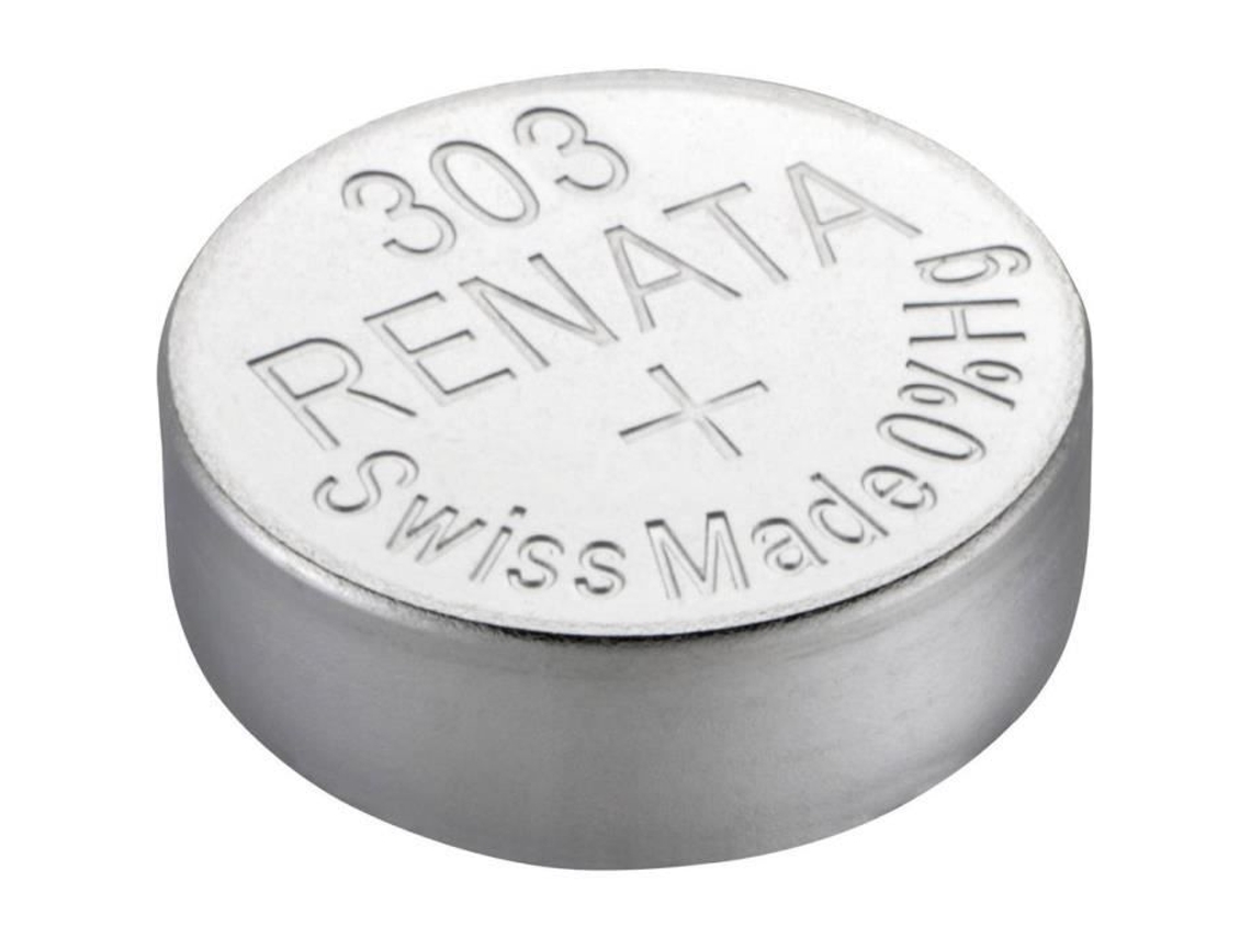 RENATA 303 Bateria de Botão de Óxido de Prata 175 Mah 1 55 V
