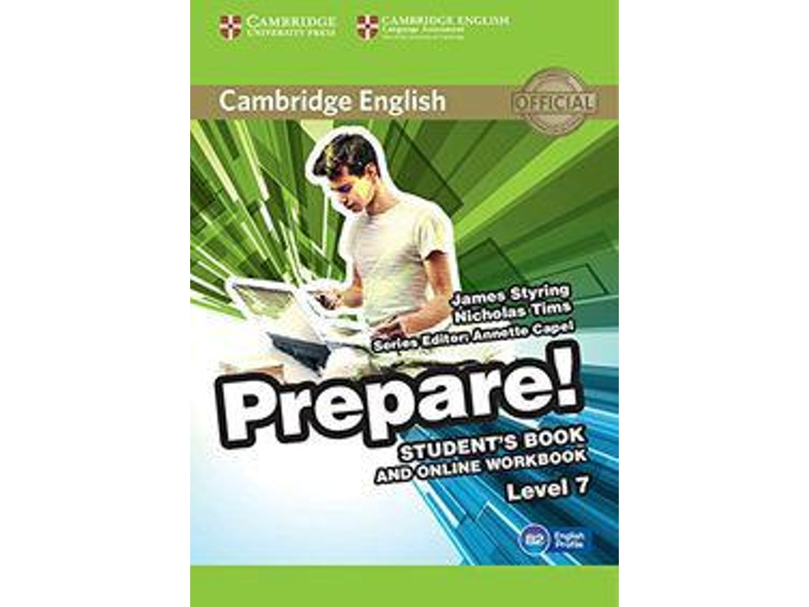 Livro Cambridge English Prepare! Level 7 Students Book and Online Workbook de James Styring, Nicholas Tims et al. (Inglês)