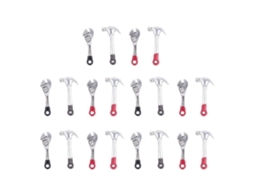 Primerox 20pcs Ferramentas de Reparo Miniatura para Casinha de Boneca Simulação Manutenção Acessórios
