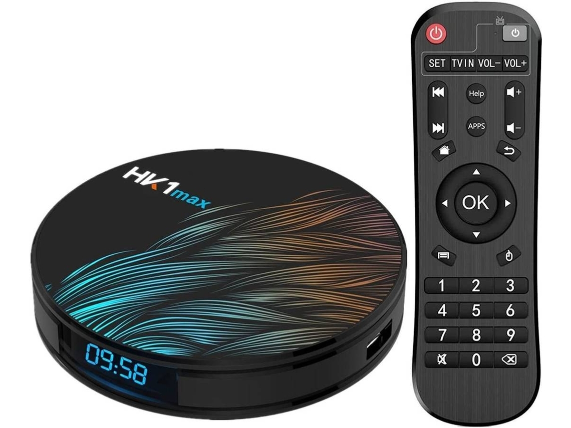 Box Smart TV YDCY HK1maxH1 (Android 4K Ultra HD 2 GB RAM WiFi) Worten.pt