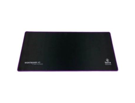 Tapete De Rato Xxl Terra Preto E Roxo Antiderrapante Extra Grande Fluorescente