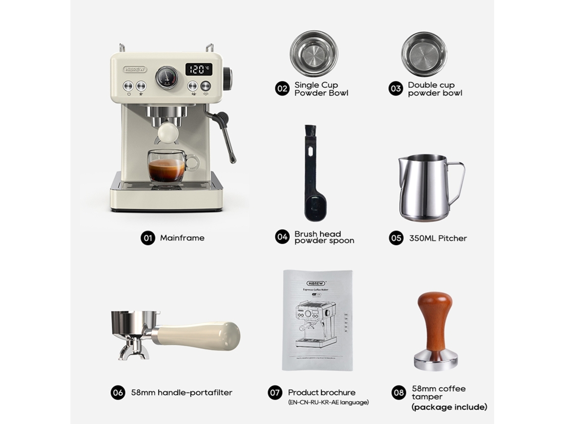 Máquina De Café Com Sistema De Espuma De Leite E Temperatura Ajustável