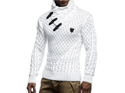 2026 jersey de Punto Slim de Manga Larga Con Cuello Tortuga para Hombre Casual Pull Over de Calidad Alta