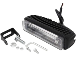 Luz De Segurança Led Vermelha 4 Polegadas E 30w Para Empilhadeira, Carrinho Ou Caminhão, Com Indicador De Perigo Para