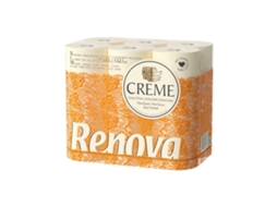 Pap.Hig.RENOVA 4 Folhas Creme 18 RL