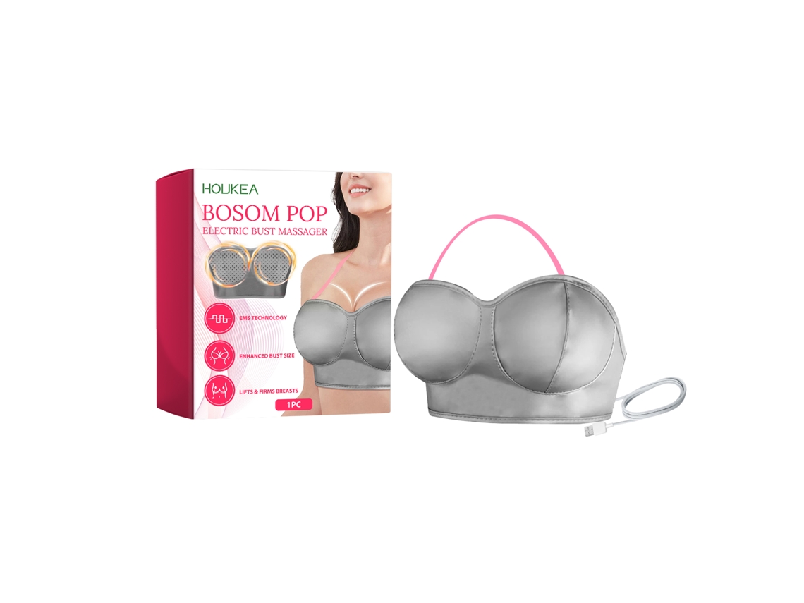 Massageador Tórax Cinza Relaxamento Rápido