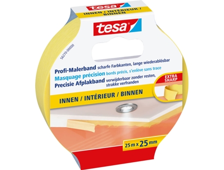 Fita Adesiva  Amarelo (25 mm x 25 m)