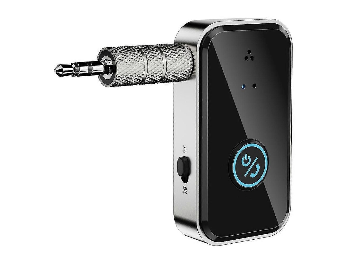 Transmissor E Receptor Sem Fio Bluetooth 5.3 Para Carro B4s Com Adaptador De Áudio De 3,5 Mm