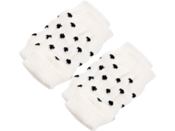 Conjunto De 4-protetores Patas Algodão Branco Cães