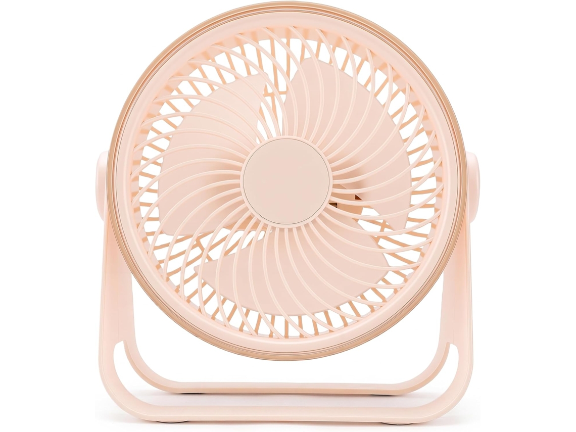 Ventilador De Mesa Portátil Com Controle Remoto, 3 Velocidades, Jato