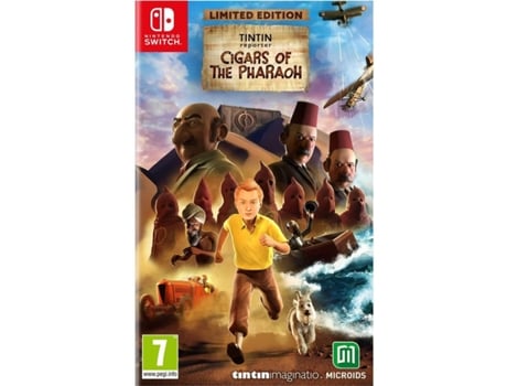 Jogo Nintendo Switch Tintin: Cigars Of The Pharaoh