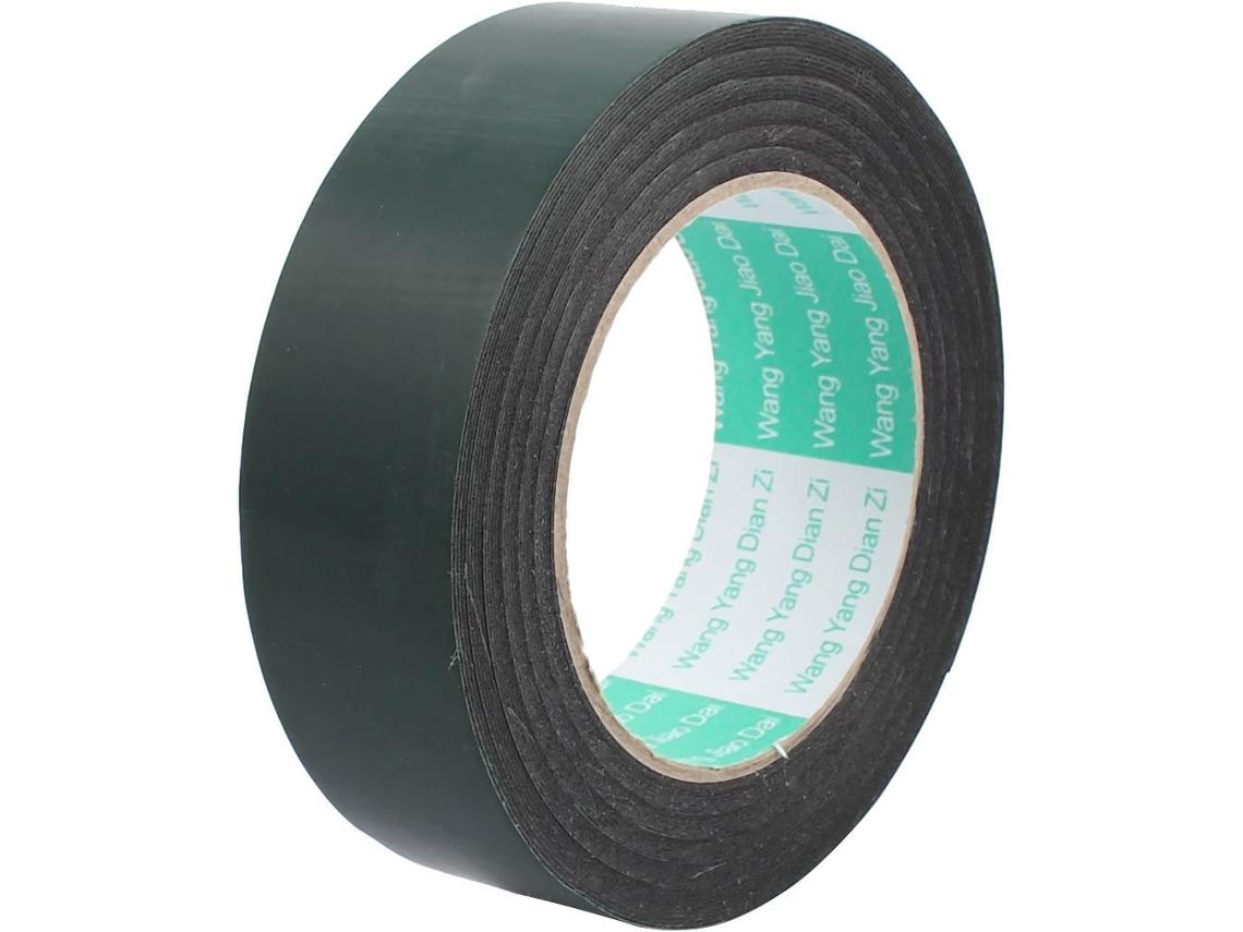 Fita Adesiva Dupla Face de Espuma Resistente a Impactos, 10 M X 35 Mm X 0,5 Mm, Verde CHABERLU