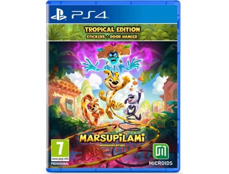Jogo PS4 Marsupilami Hoobadventure (Tropical Edition)