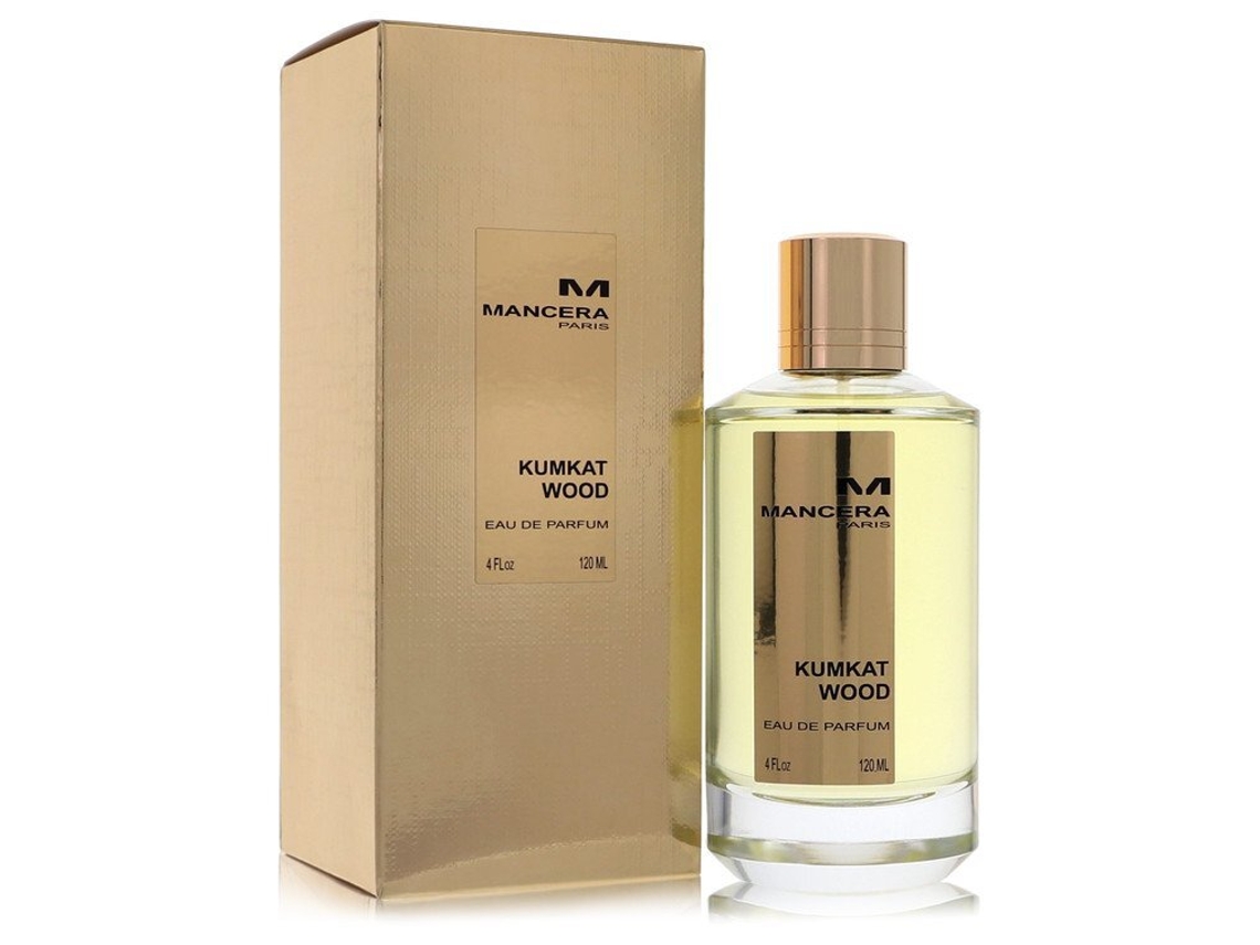 Eau De Parfum Mancera Kumkat Wood by Mancera Spray (Unisex) 4 oz (118 ml)