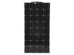 Laxiscreed Painel Solar Monocristalino De 100w Semi-flexível, Ideal Para Energia Fotovoltaica Em Autocaravanas E Iates