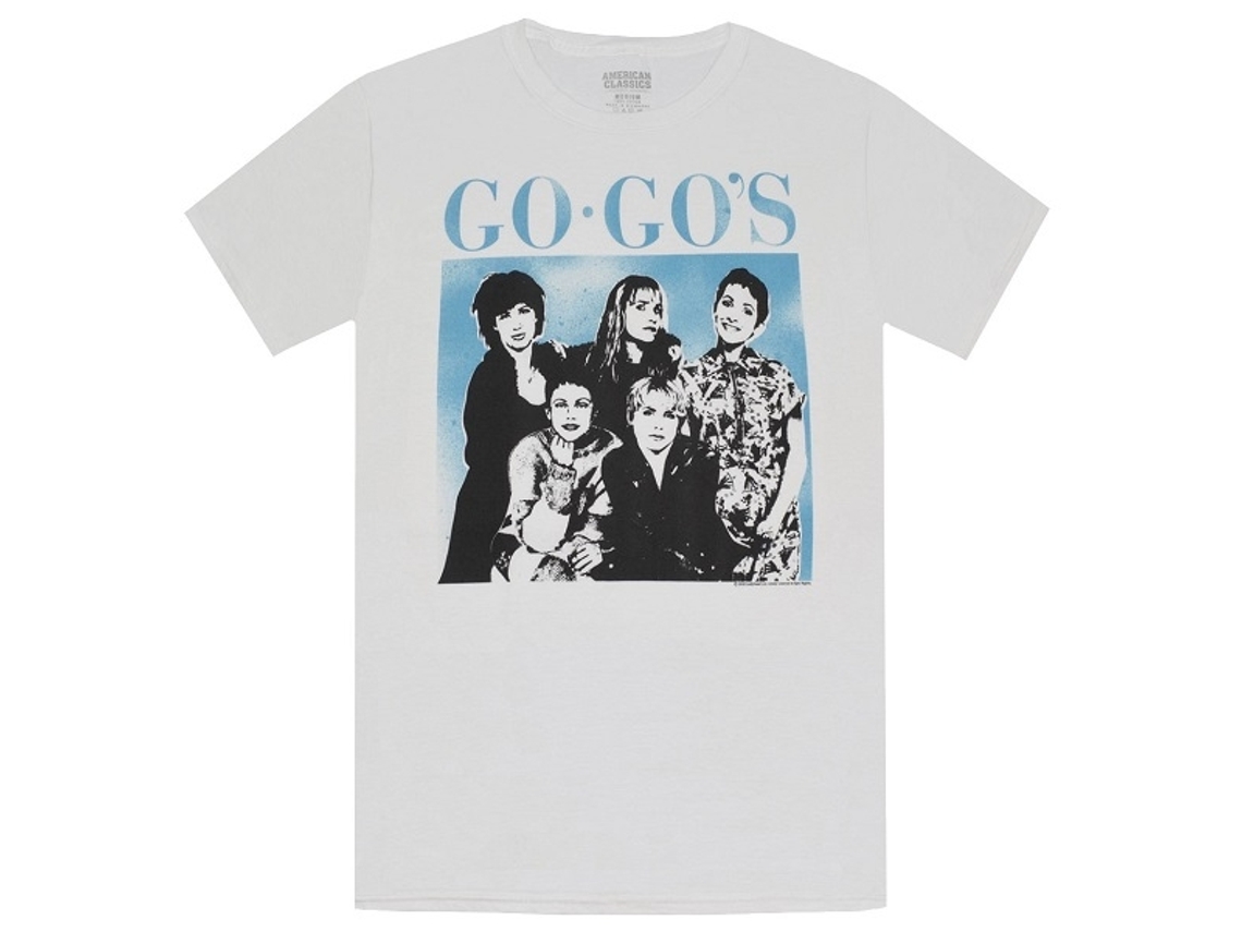 The Go-go's Group Shot T-shirt Unisex Adults Size:m