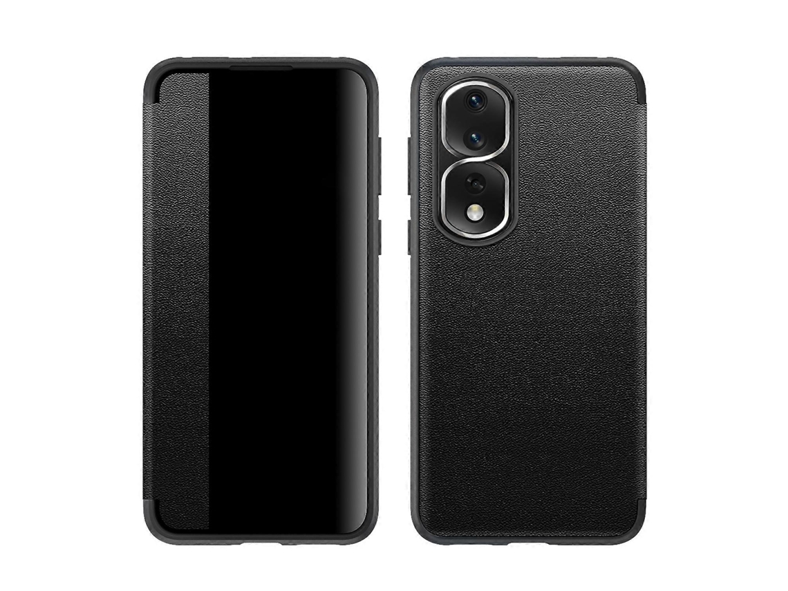 Capa Para Celular For Honor 80 Pro Em Couro Com Estrutura Em Tpu, Resistente A Impactos.