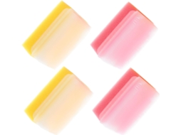 Conjunto De 4 Escovas Sensoriais Para Banho Bebê, Escovas De Esponja Para Banho Bebê