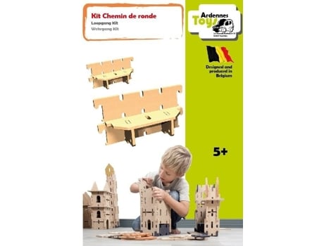 Puzzle ARDENNES TOYS Preto - 20 x 20 x 11 cm)