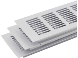 Grelha de Ventilação 150 mm em Liga Alumínio para armários S/MARCA