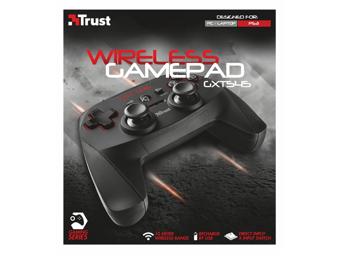 Controle Gamepad Yula GXT 540 USB Wired Preto