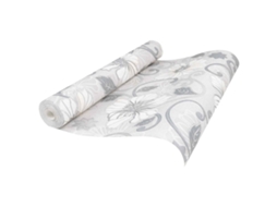 Vidaxl Papel De Parede 3d Sólido Flor 10 X 0,53 M Tecido Não Tecido