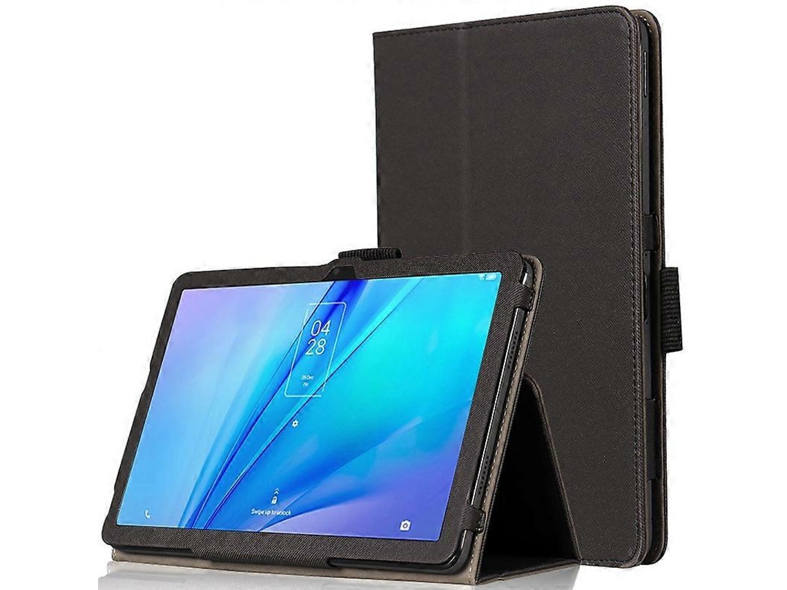 Capa de couro texturizada Webake para tablet Tcl Tab 10s 5g