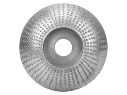 Disco de aço rápido de 85 mm para entalhar e moldar madeira, para esmerilhadeira angular.