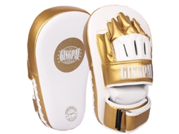 Alvo De Boxe Chrui Alvo Dourado Para Mãos E Pés Para Muay Thai, Em Pu Durável (1 Unidade)