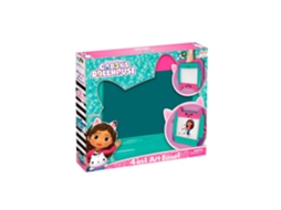 Cavalete artístico Gabby'S Doll House 4 em 1