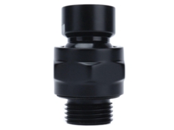 Lurelia Suporte Para Chuveiro Aço Inoxidável Preto G1/2 Ajustável Ref 440