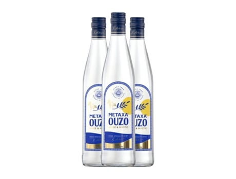 Licores METAXA Ouzo (0.7 L - 3 Unidades)