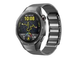 Pulseira Magnética Trançada Em Aço Inoxidável Em Formato De I Para Huawei Watch Gt 5 Pro 46mm
