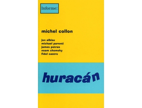 Livro Huracán de Michel Collon (Espanhol)